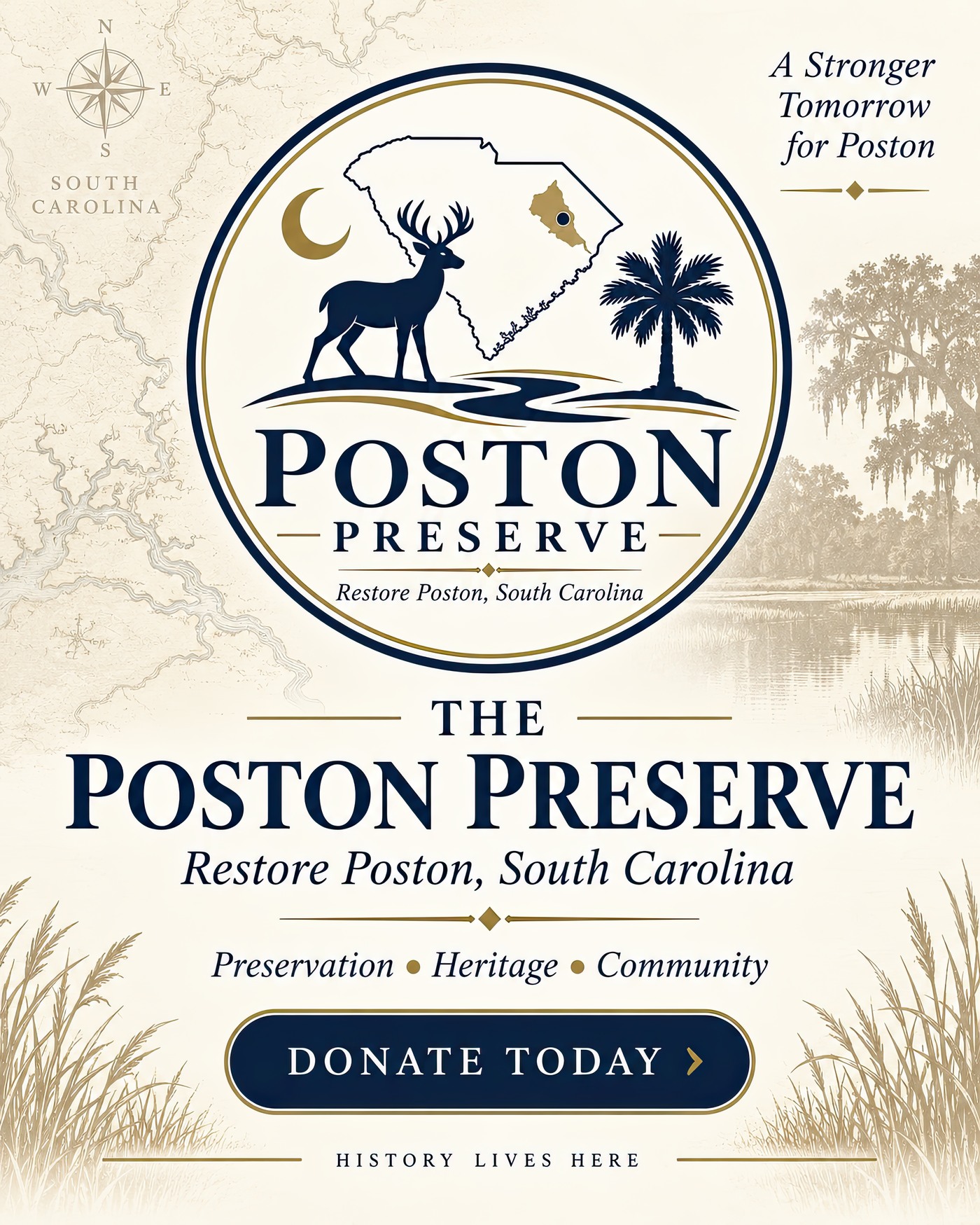 The Poston Preserve — Restore Poston, South Carolina — Donate Today