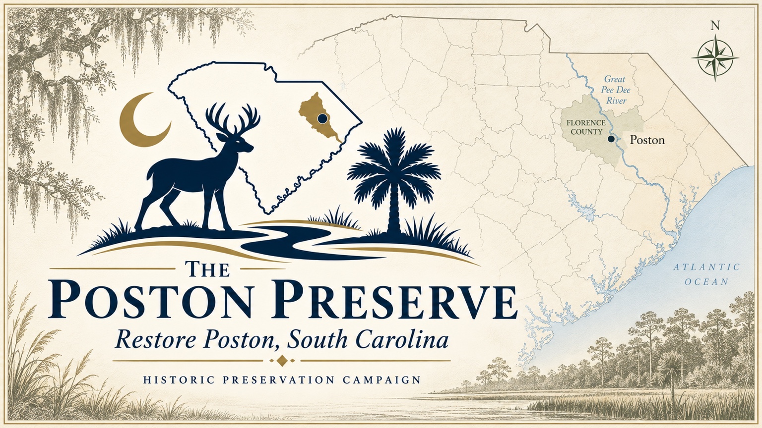 The Poston Preserve Initiative — Restore Poston, South Carolina