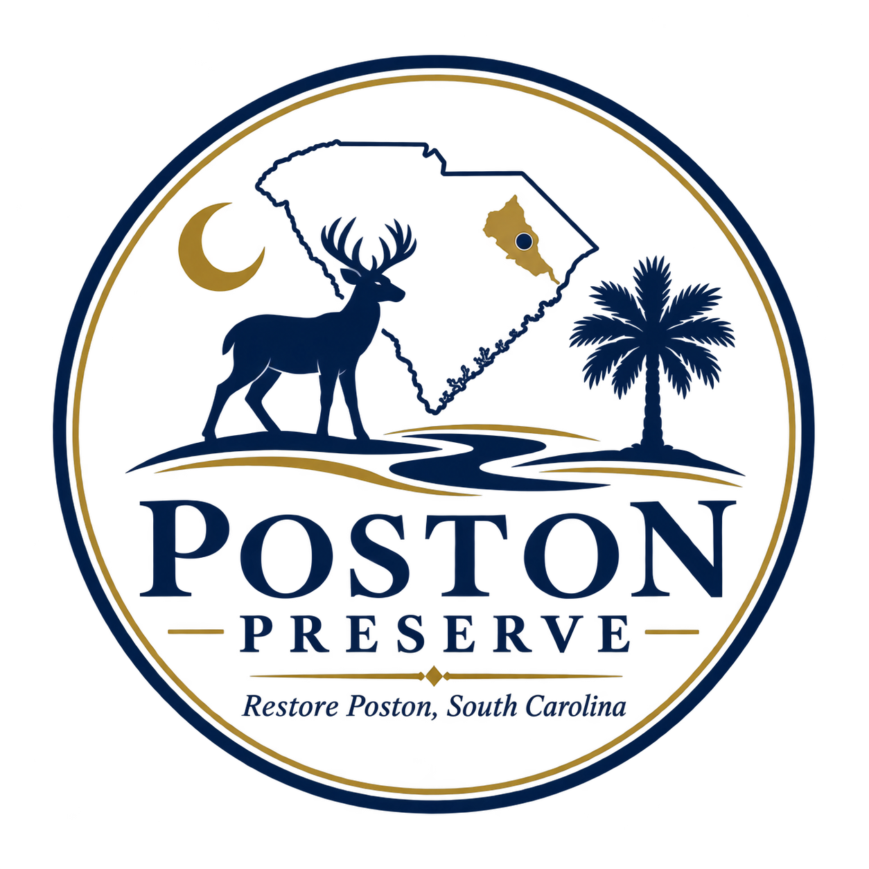 The Poston Preserve program seal